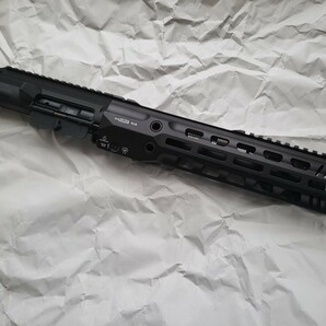 VFC HK416 GBB V2 StrikeIndustries タイプ GRIDLOK ステンレスバレルエクステ ( M4 GEISSELE GHK WA BCM MWS PTW NOVESKE トレボン M4 KACの画像1