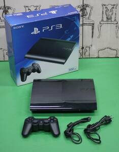 SONY ソニー PlayStation3 CECH-4300C システムソフトウェア 4.91アップデート済 初期化済 チャコール ブラック 500GB PS3 プレステ3