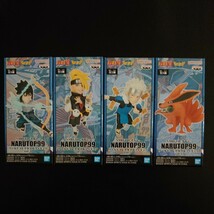 NARUTO ナルト NARUTOP99 ワールドコレクタブルフィギュア vol.5 ４種セット サスケ デイダラ 扉間 九喇嘛_画像1