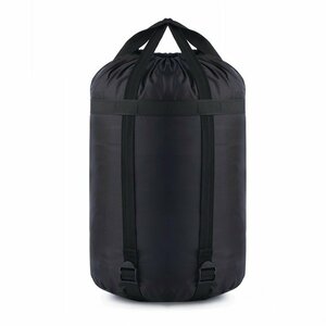 コンプレッションバッグ 寝袋圧縮袋 寝袋収納袋 シュラフ収納袋 丈夫 簡易防水 キャンプ 旅行 登山 アウトドア ツーリング TRKSBG125