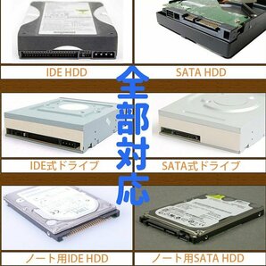 USB 3.0 to SATA/IDE HDD 変換アダプタ 2.5/3.5インチ SATA/IDE HDD SATA/IDEドライブ対応 Windows Mac対応 ドライバー不要 U3IDESATの画像4