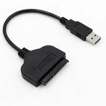 SATA→USB3.0変換アダプタ シリアルATAをUSBに変換 2.5インチHDD接続用 ケース不要 バスパワー駆動 USB2SATA_画像7