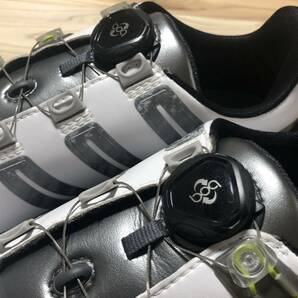 【adidas】アディダス ゴルフ BOA boost メンズ シューズ ボアシューズ 25.5 ホワイト系 送料込み！の画像5
