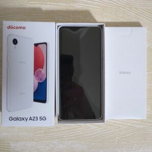 【新品未使用】Galaxy A23 SC-56C ホワイト docomo版 通電なし