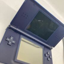 任天堂 ニンテンドーDS Nintendo Lite ニンテンドー DS ゲーム機 ブルー 動作未確認　No.2-028-15_画像2