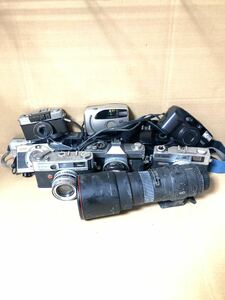 動作未確認 カメラOLYMPUS YASHICA Canon RICOH MINOLTA まとめ レンズ 引退品 フィルムカメラ 