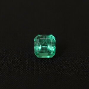 1円スタート 大粒 天然エメラルド 1.107ct バゲット スクエア エメラルドカット ベリル ルース 裸石 色石 ジュエリー NGLソーティング