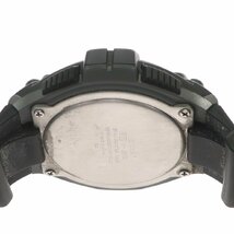 1円スタート 稼動品 CASIO カシオ コレクション メンズ 腕時計 W-S220 TOUGH SOLAR タフソーラー デジタル 47mm ブラック 黒 ラバーベルト_画像10