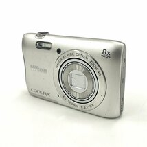 1円スタート Nikon ニコン COOLPIX S3700 クールピクス デジタルカメラ デジカメ コンパクト シルバー 動作未確認_画像5