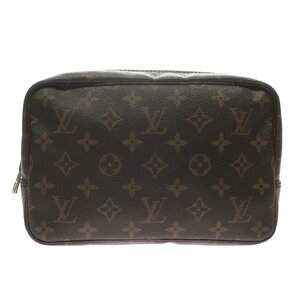 1円スタート LOUIS VUITTON ルイヴィトン トゥルーストワレット23 M47524 TH0990 モノグラム セカンドバッグ ポーチ ブラウン レディース