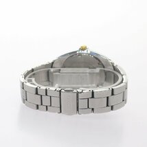 1円スタート SEIKO セイコー PERPETUAL CALENDAR パーペチュアルカレンダー 8F32-005A デイト クォーツ SS ホワイト文字盤 動作未確認_画像8