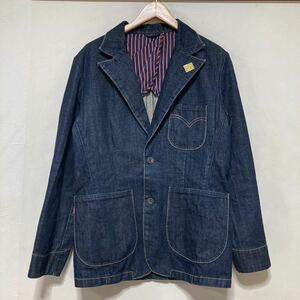 こ1333 Levi's RED TAB リーバイス レッドタブ 70577-03 デニムテーラードジャケット Gジャン M ジージャン