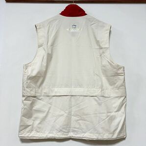 せ1340 MUNSINGWEAR マンシングウェア ウインドベスト MA リップストップ 裏メッシュ ベージュの画像2