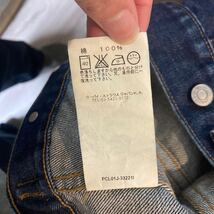 こ1331 Levi's リーバイス 78601 00'sデニムジャケット トラッカージャケット M レディース オレンジタブ Gジャン ジージャン_画像6