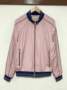 し1322 ZARA MAN ザラマン ウインドブレーカー M ピンク/ネイビー