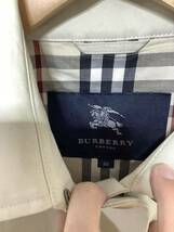 さ1393 BURBERRY LONDON バーバリーロンドン トレンチコート スプリングコート 38 ベージュ レディース_画像3