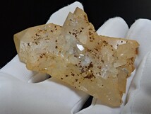 【スイス産】リモナイトクォーツ　黄水晶　原石　標本_画像4