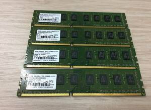 8GB×4枚 デスクPC用メモリ DDR3L PC3-12800 CL11 中古 