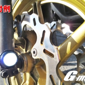 Z1-2WT×2 爆光 LED ストロボ プロジェクター 白 KX100 KX125 KX250F KX450F 250TR Dトラッカー125 Dトラッカー150 Dトラッカー250 X 汎用の画像3