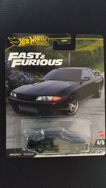 ホットウィール 日産 スカイラインGTR R32 NISSAN SKYLINE GTR BNR32 hotwheels