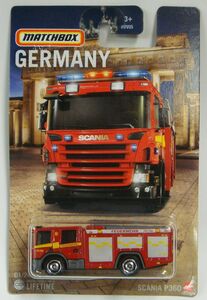 マッチボックス【GERMANY】SCANIA P360