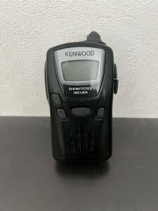 ★簡単動作確認済み★KENWOOD ケンウッド　UBZ-LM20　特定小電力トランシーバー　DEMITOSS　ブラック