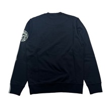 STONE ISLAND ストーンアイランド　ロゴ　スウェットシャツ　ブラック　XL_画像3