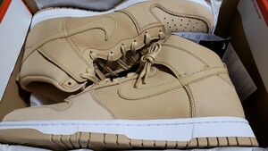 WMNS DUNK HIGH PREMIUM "VACHETTA TAN" DX2044-201 （バケッタタン/ホワイト/バケッタタン）