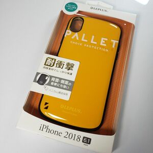 iPhone XR 対衝撃ハイブリッドケース オレンジ 0309