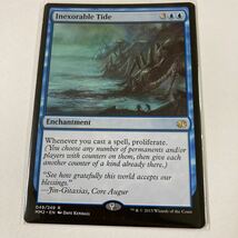 容赦無い潮流/Inexorable Tide/英語/Magic the Gathering/MTG_画像1