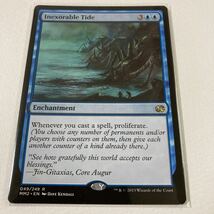 容赦無い潮流/Inexorable Tide/英語/Magic the Gathering/MTG_画像1