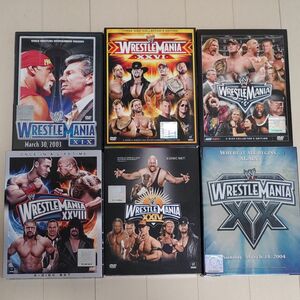 WWE DVD レッスルマニア wrestlemania ザ・ロック　ジョン・シナ