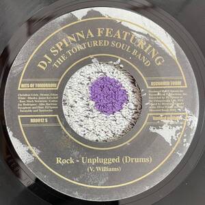 【7inch】即決◆中古【DJ Spinna feat. The Tortured Soul Band / Rock (Unplugged)】7インチ EP■RS0012SBBE soul funk drum breaks koco