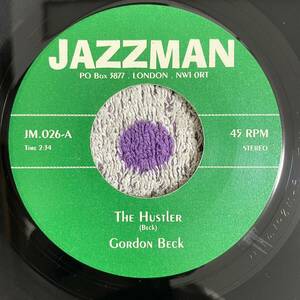 【7inch】即決 中古【GORDON BECK / THE HUSTLER / TAKING CARE OF BUSINESS】7インチ EP■JM026 jazzman soul funk koco muro kiyo