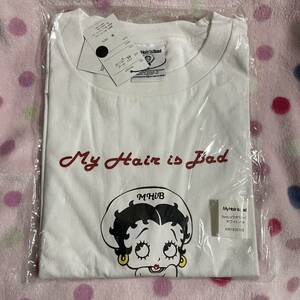 【希少】【Tシャツ】【新品】◆即決◆【My Hair is Bad x Betty Boop x MOSHPIT (M)】Tシャツ マイヘア ベティ