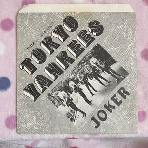 【ロッキンF】【ソノシート】◆即決◆中古【TOKYO YANKEES / JOKER】7inch 7インチ EP■E8571(S) rockin' f 東京ヤンキース Extasy Records