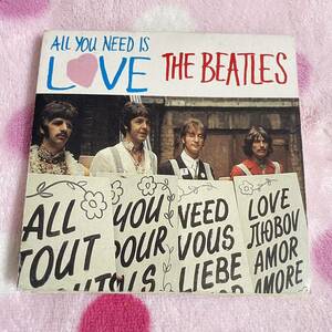 【8cm CDS】即決◆中古【THE BEATLES ビートルズ / ALL YOU NEED IS LOVE 愛こそはすべて BABY YOU'RE A RICH MAN】■XP102065 シングル