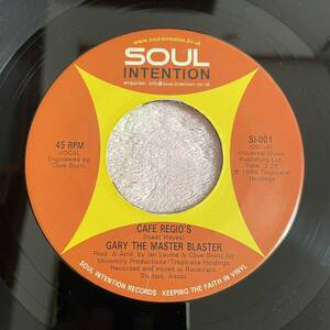 【7inch】即決 中古【Gary The Master Blaster The Master Blaster Band Cafe Regio's】7インチ EP SI001 ISAAC HAYES SHAFT SOUL FUNK