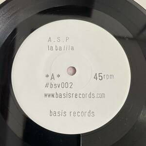 【7inch】即決 美盤 中古【A.S.P. la balila Volsche 25】和モノ 7インチ EP■bvs002 LATIN brazil ブラジリアン スキャット Scat groove