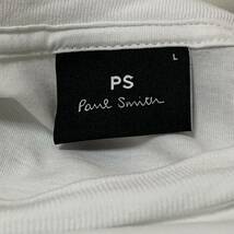 Paul Smith! ポールスミス! PS! 半袖TEE! Tシャツ! ロゴ・プリント! シマウマ! 動物! ホワイト! SIZE S_画像5