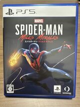 【PS5ソフト】スパイダーマン マイルズモラレズ★SPIDER-MAN MILES MORALES★中古品★プレイステーション5★プレステ5_画像1