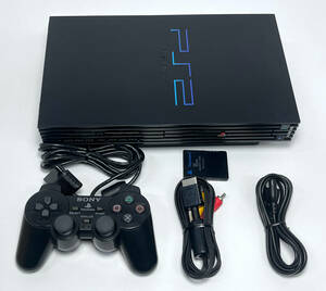 メンテナンス清掃 新品レンズ PS2 SCPH-30000 厚型 セット コントローラー メモリーカード 本体 PlayStation2 整備 オーバーホール