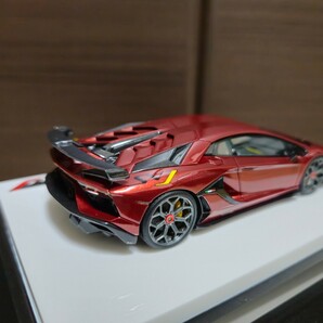 送料無料 アイドロン 1/43 Lamborghini Aventador SVJ アヴェンタドール ランボルギーニ Vino Rosso EIDOLON AXELLWORKS アクセルワークスの画像7