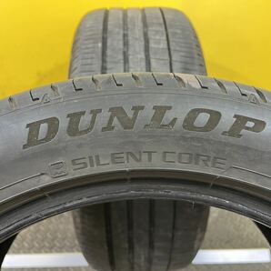 T922 中古タイヤ 245/45R17 DUNLOP VEURO VE304 SILENT CORE ダンロップ ビューロ 夏タイヤ サマータイヤ バリ溝 2020年製 2本のみの画像4