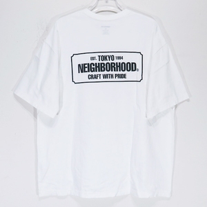 NEIGHBORHOOD ネイバーフッド 23SS NH.TEE SS-1 231PCNH-ST01 ショートスリーブ Tシャツ ホワイト Maz