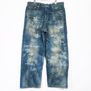 NEIGHBORHOOD Neighborhood джинсы 24SS SAVAGE DENIM DP WIDE PANTS Savage Denim глубокий широкий брюки индиго Maz