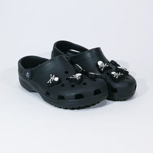 mastermind JAPAN マスターマインド ジャパン x CROCS クロックス CLASSIC CLOG クラシック クロッグ ブラック サンダル スライド Maz