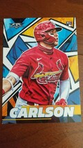 Topps MLB 2021 Fire 17 Dylan Carlson セントルイス・カージナルス_画像1