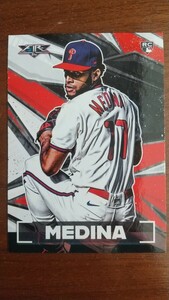 Topps MLB 2021 Fire 145 Adonis Medina フィラデルフィア・フィリーズ