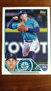 Topps MLB 2023 UPDATE SERIES US230 Sam Haggerty シアトル・マリナーズ